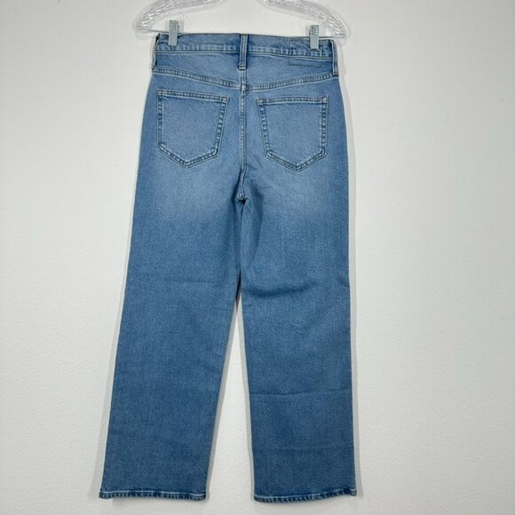 J. Crew Women's Size 26 1996 Slim Wide Leg Medium Wash NWT Classic - Picture 10 of 14